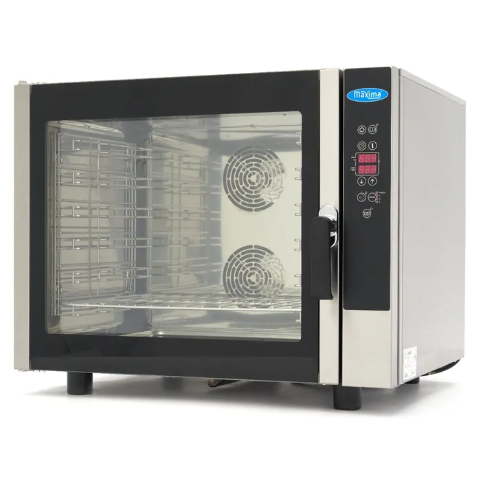 Gastro Combi – Dampfofen – Passt 6 Tabletts (1/1 GN / 60 x 40 cm) – Digital Anzeige – 400 V