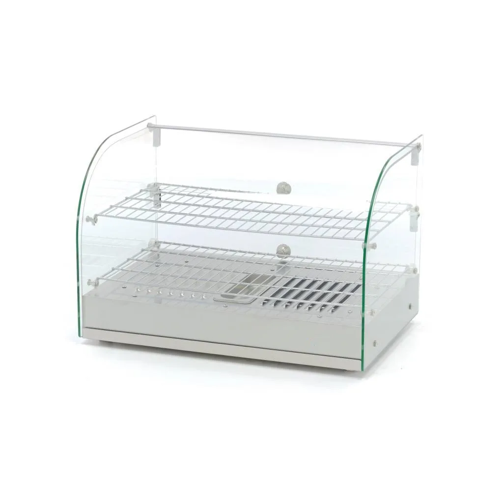 Warmhaltevitrine 55 cm, 45 Liter