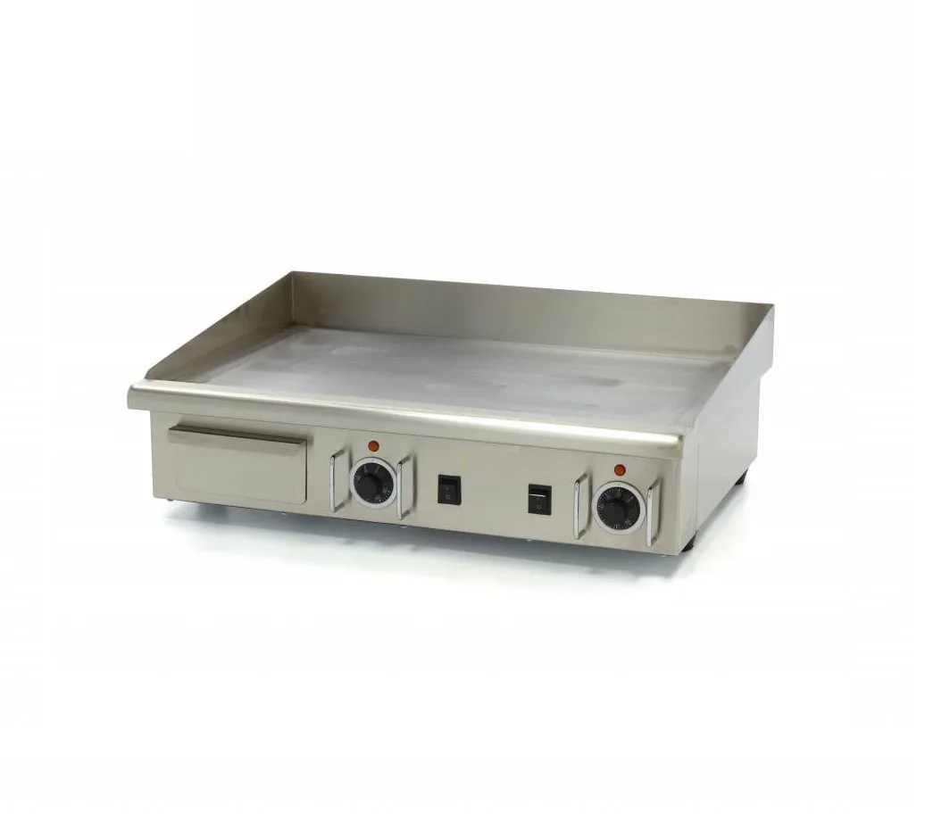 Elektro Grillplatte 73cm Glatt 400V