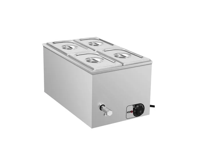 Bain Marie Gerät inkl. 4 x (GN) 1/4