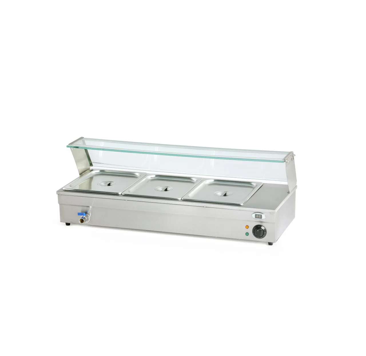 Bain Marie Spaisewärmer 3 x (GN) 1/2