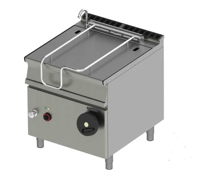 Elektro-Kippbratpfanne 60 Liter mit manueller Kippung