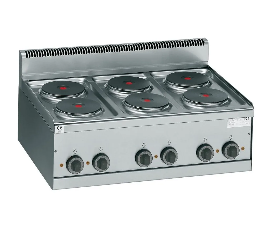 Elektroherd mit 6 Platten Tischgerät