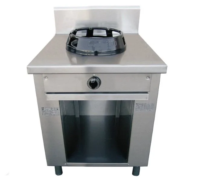 Wok-Gasherd mit 1 Kochstelle