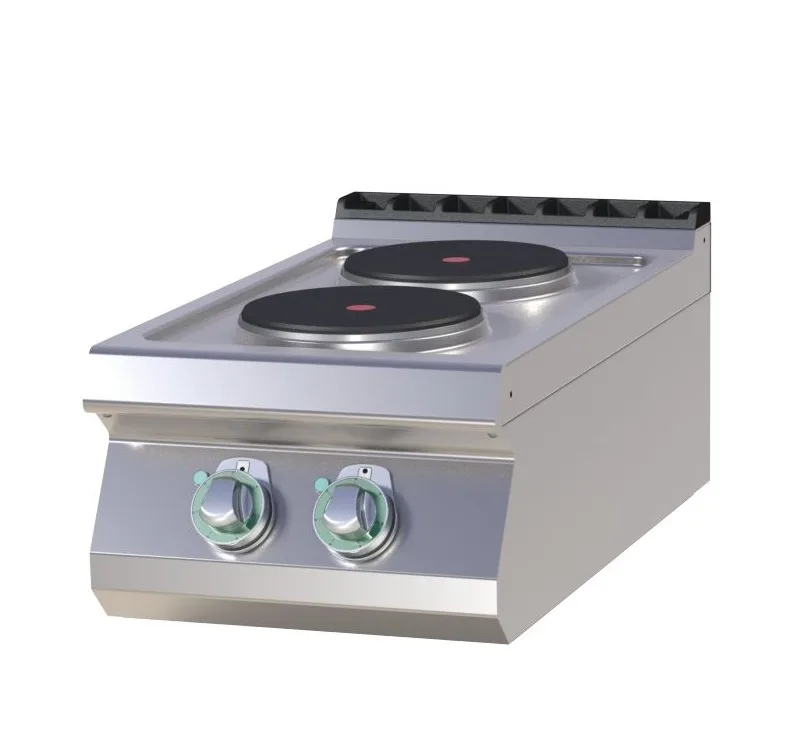 Elektro Kochfeld mit 2 Platten
