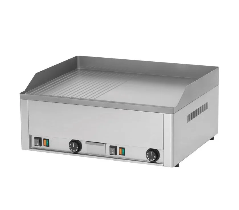Elektro Grillplatte 400V (glatt und gerillt)