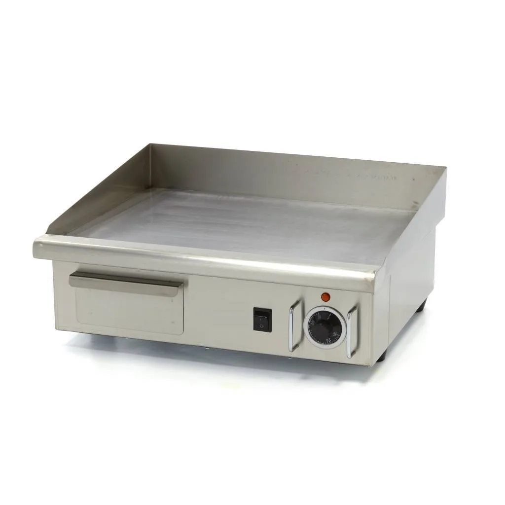 Elektro Grillplatte 55 cm  Glatt