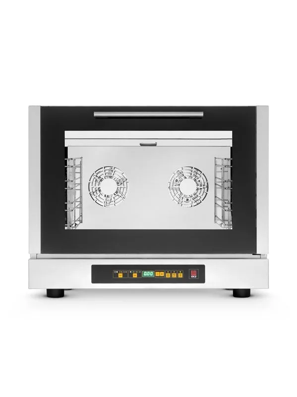 Elektro Umluftofen für 4x GN1/1 Programmierbarer mit Befeuchtung