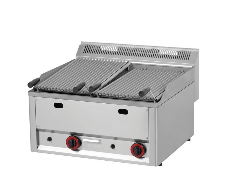 Gas Lavasteingrill 600×600 mm