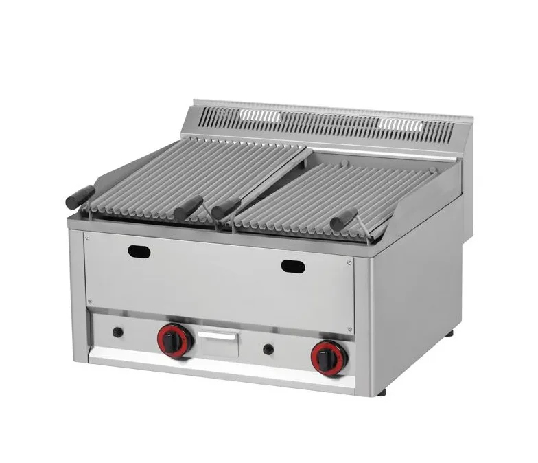 Gas Lavasteingrill 600×600 mm