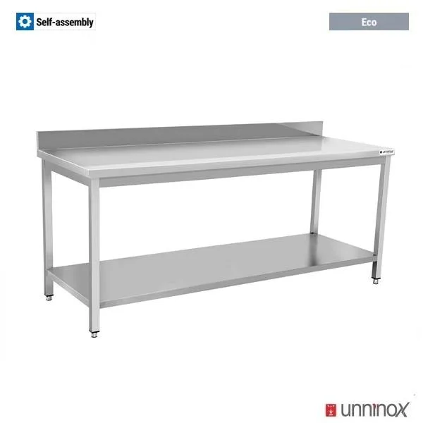ARBEITSTISCH 700 + MIT AUFSTÄNDER
2000x700xH850mm