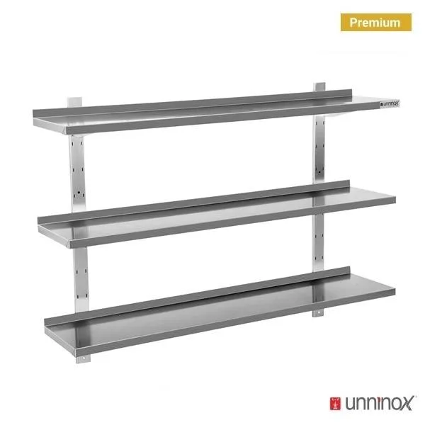 Wandregale 300 tief (dreifach) – L: 1400, T: 300, H: 1000