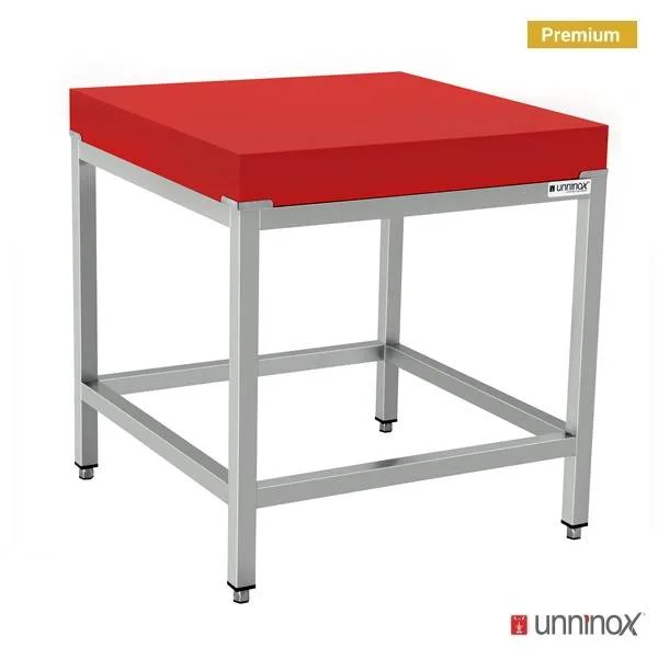Hackklotz aus Polyethylen – L: 800, T: 600, H: 850