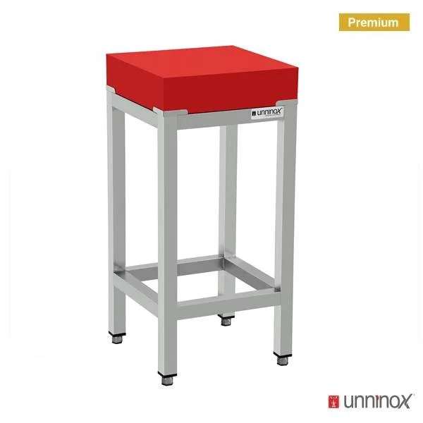 Hackklotz aus Polyethylen – L: 500, T: 600, H: 850