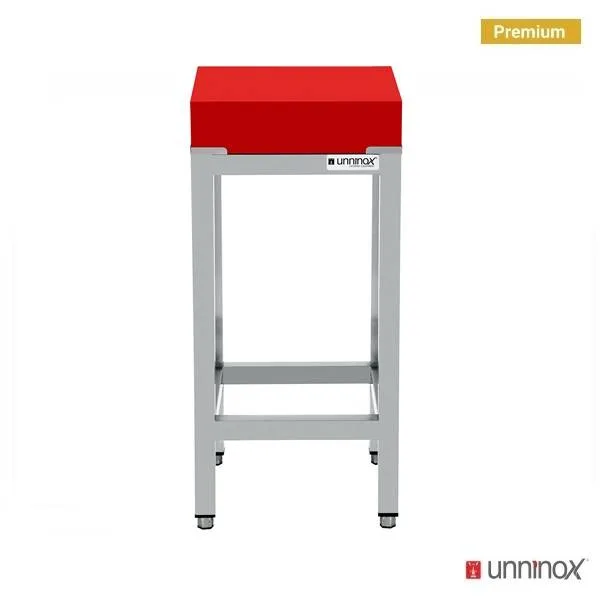 Hackklotz aus Polyethylen – L: 400, T: 400, H: 850