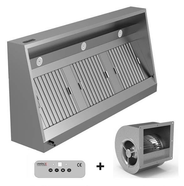 Plug-and-Play 950 für die Wandmontage
1600x950xH520mm
