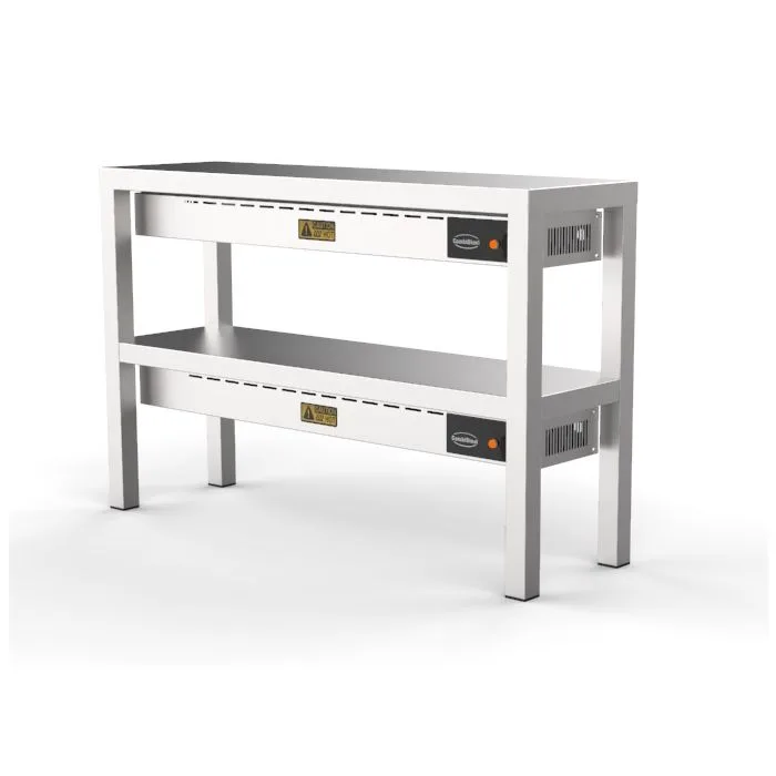 Aufsatzbord Keramisch beheizt 2 Stufig 1400×300 mm 8 Heaters 250 w