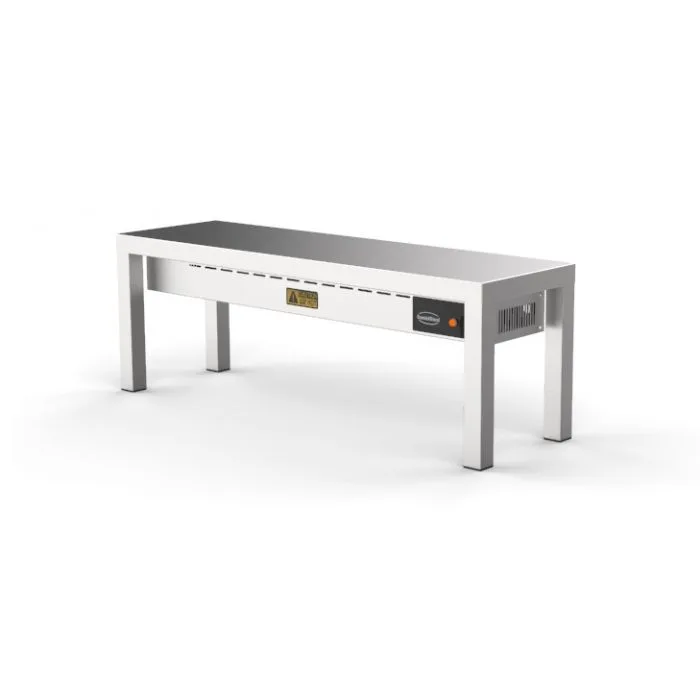 Aufsatzbord Keramisch beheizt 1 Stufig 1400×300 mm 4 Heaters 250 w