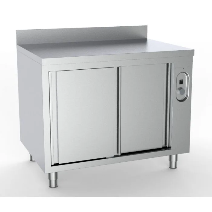 Wärmeschrank mit Aufkantung 2000x700x850 mm