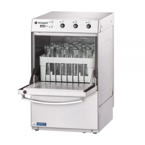 Gläserspülmaschine Aqua A3 inkl. Klarspülmitteldosierpumpe, 230V, 2,77 kW