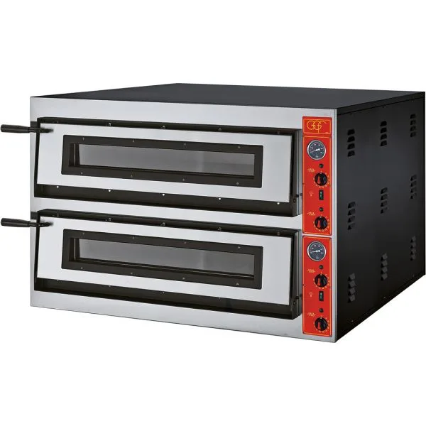 GGF Pizzaofen mit zwei Kammern, 19,2 kW, 1150 x 1020 x 750 mm (BxTxH)
