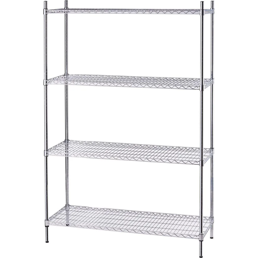 Lagerregal mit  Drahtböden 1200x450x1800 mm (BxTxH)