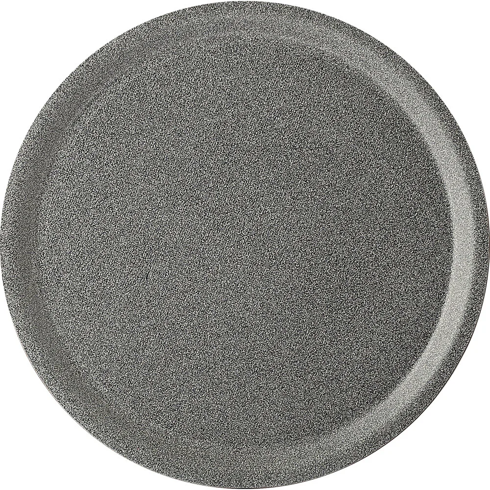 Tablett, laminiert, Farbe Anthrazit, Ø 330 mm