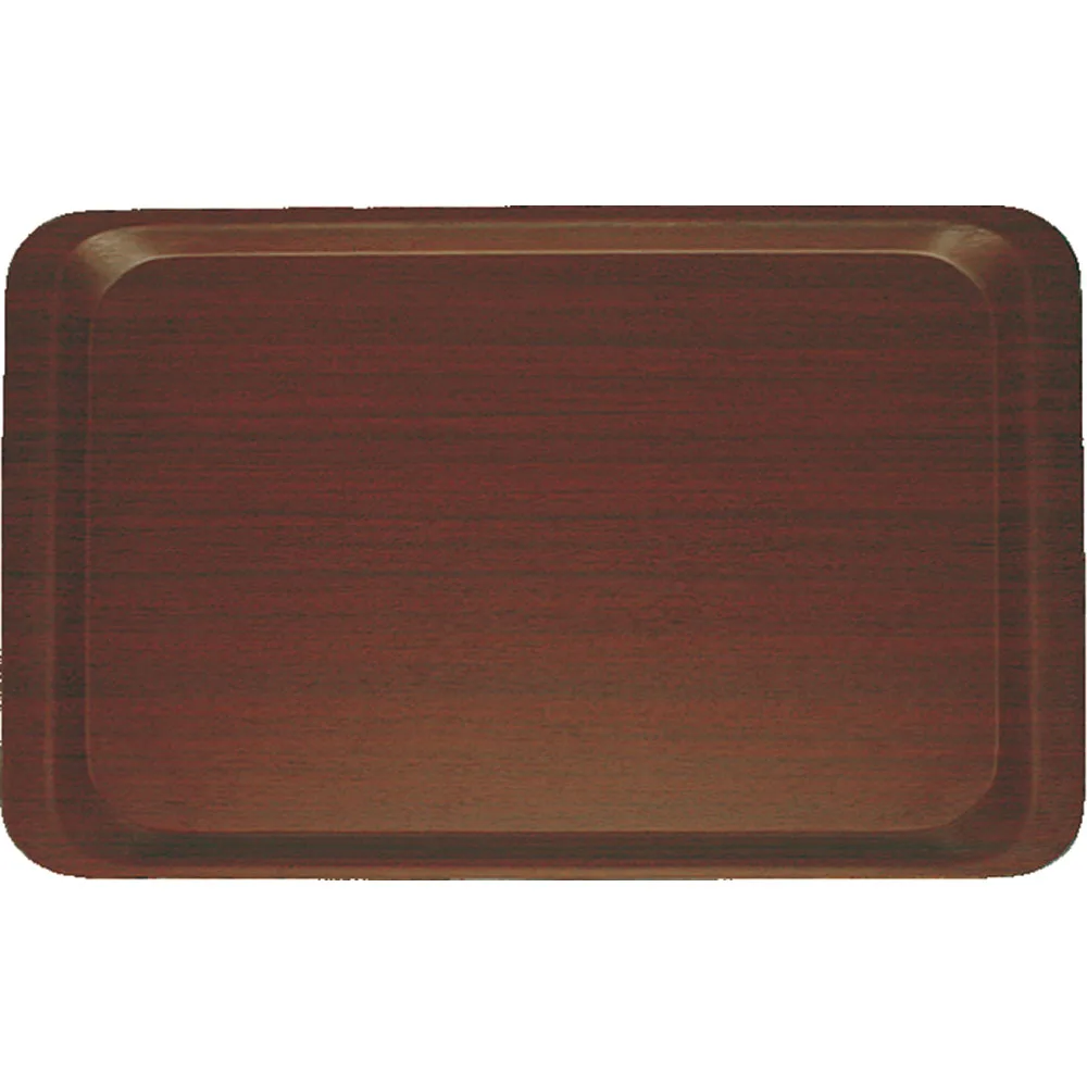 Tablett aus laminiertem Schichtstoff GN 1/1, Farbe Mahagoni