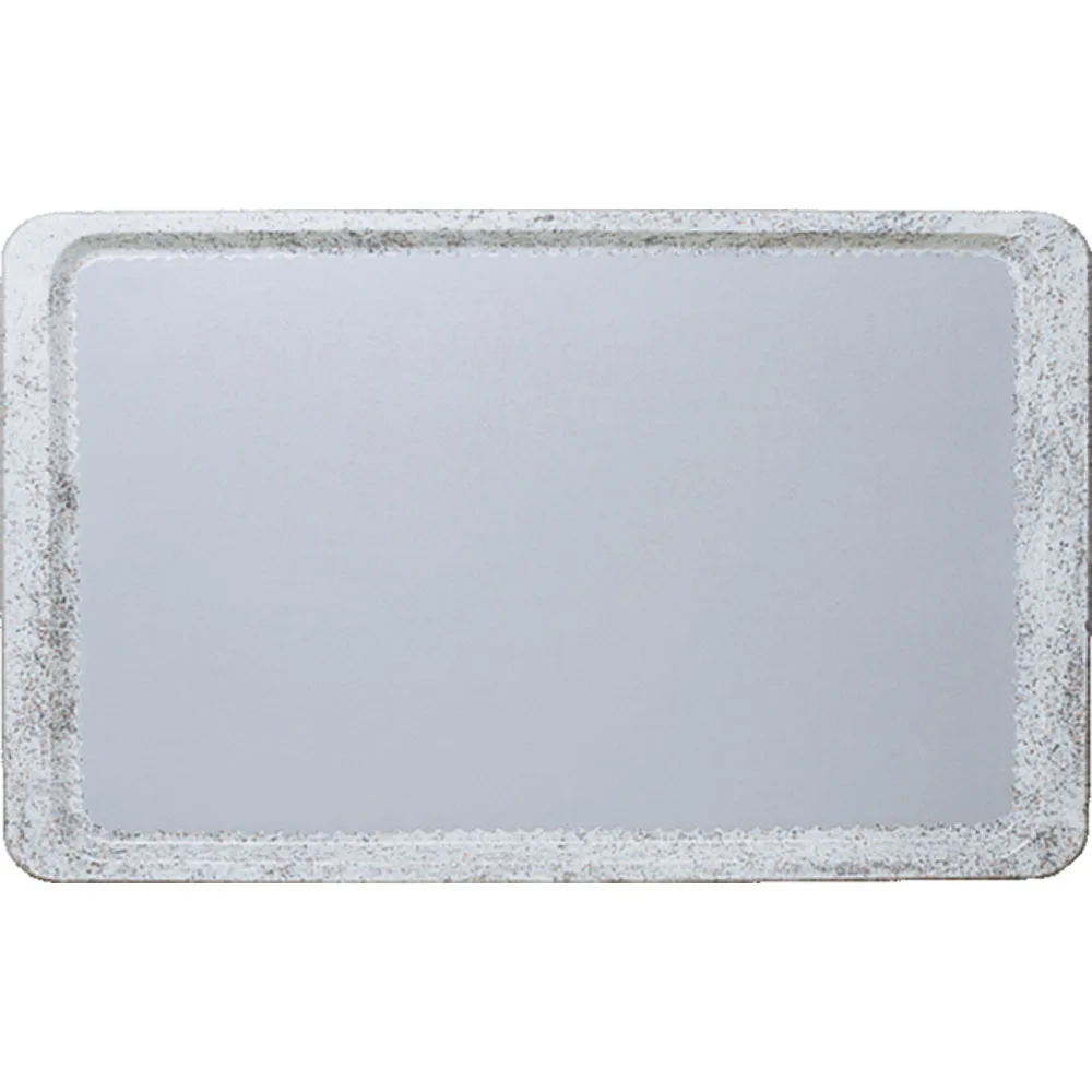 Polyestertablett GN 1/1, fiberglasverstärkt, mit rutschfester Gummioberfläche, granit
