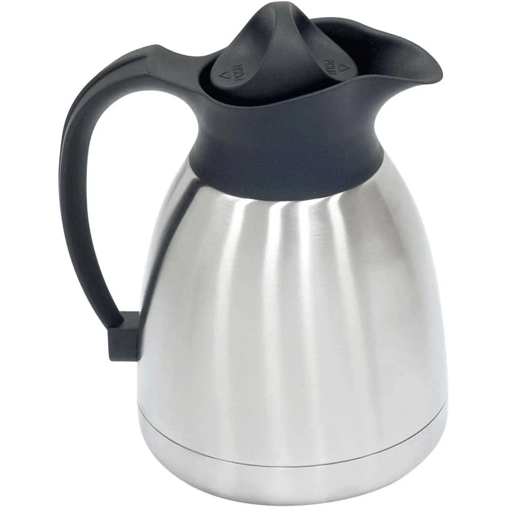 Isolierkanne, 1 Liter, mit Schraubdeckel