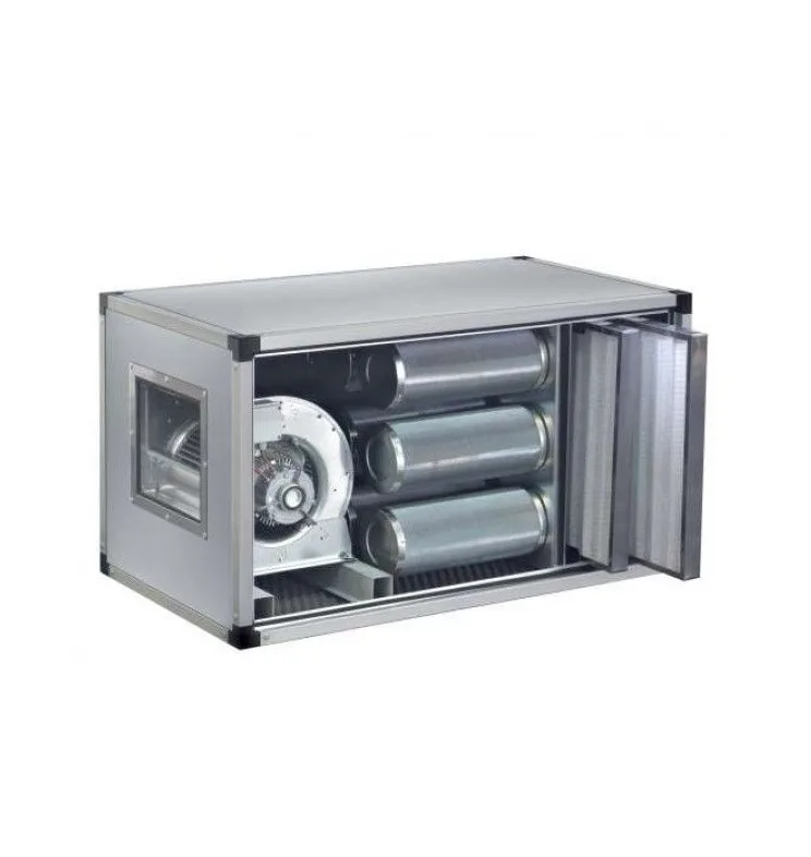 Abluftreinigungsanlage mit Motor-Ventilator 1500m³/h