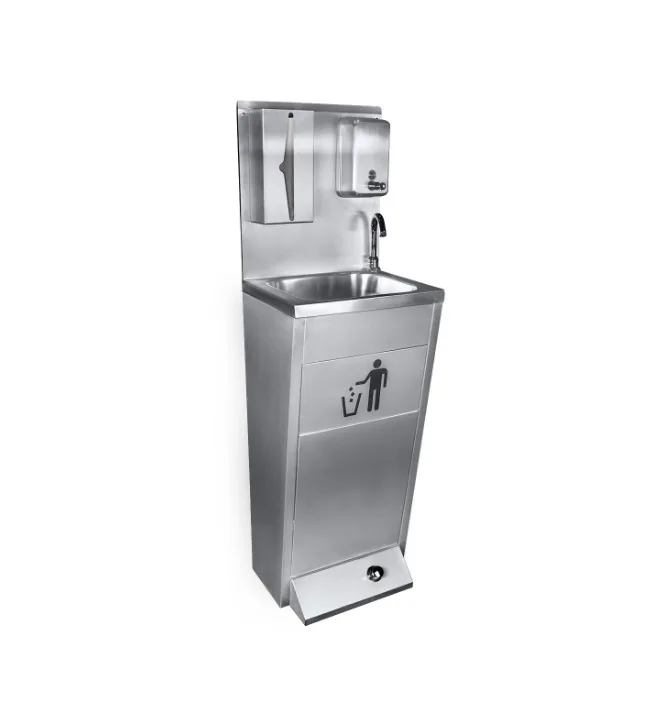 Handwaschbecken aus Edelstahl