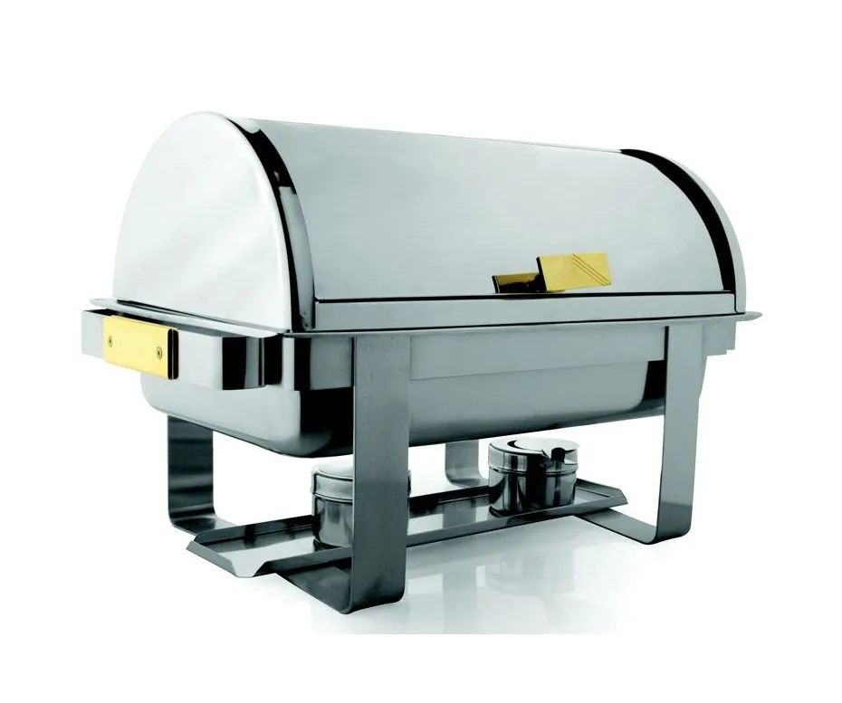 Chafing Dish mit Rolldeckel 1/1 GN