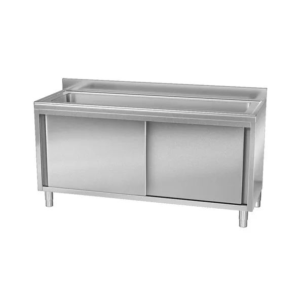 Spülschrank 2,0 m – 1 Becken L 180 x B 50 x T 35 cm
