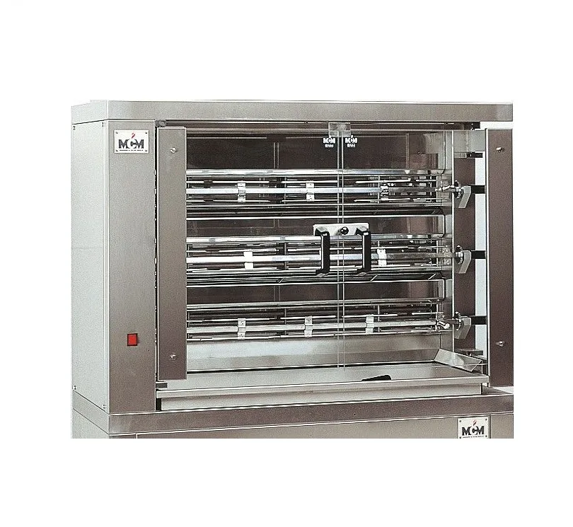 Elektro Hähnchengrill mit 3 Spießen
