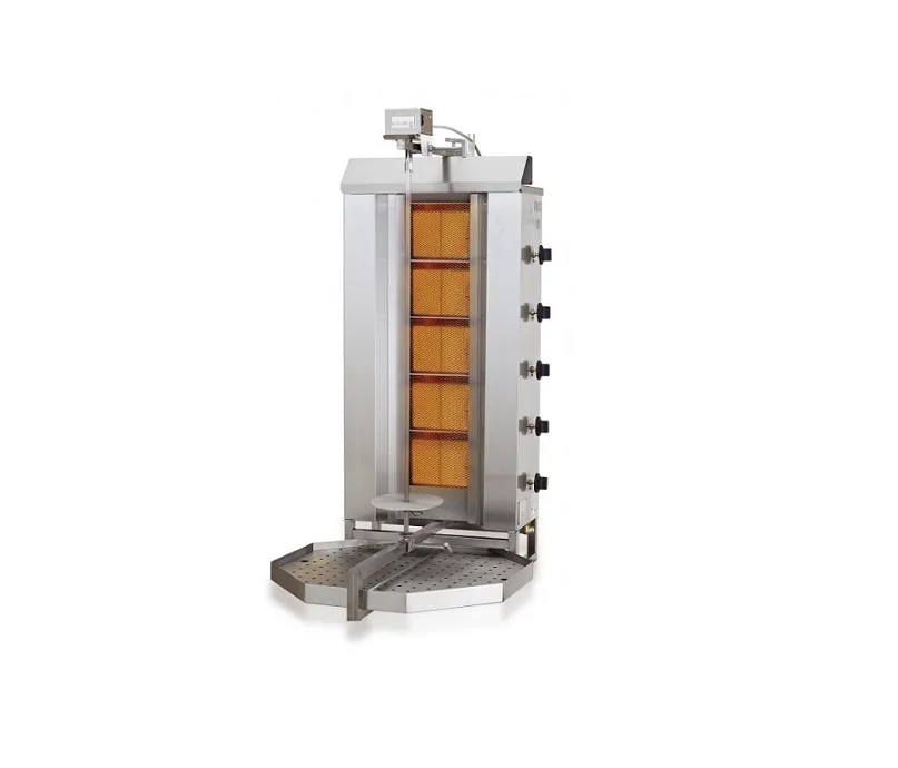 Gas Dönergrill / Gyrosgrill 120 kg Fleisch / 16,1 kW