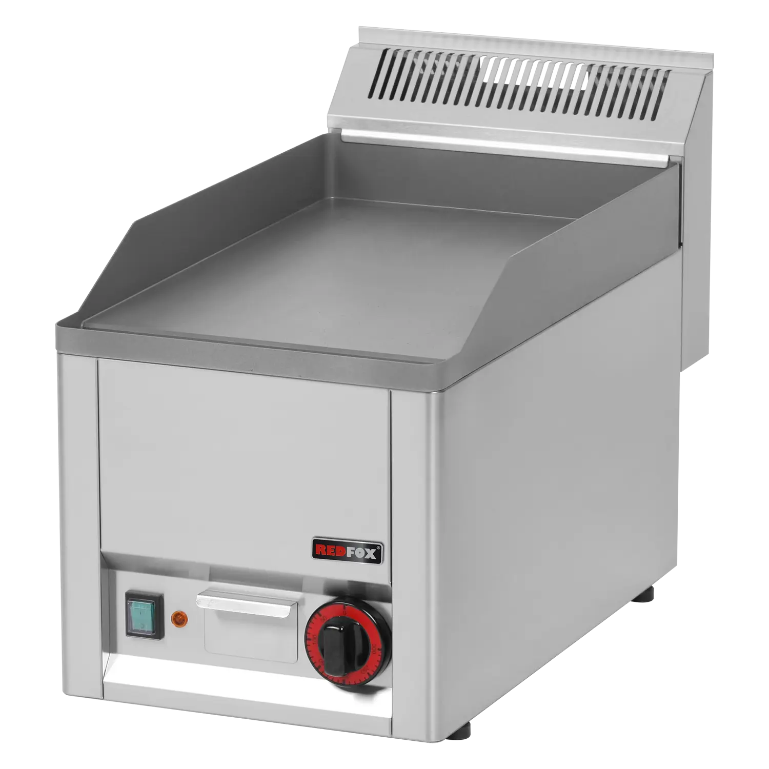 Grillplatte 32×48 elektrisch glatt ohne Unterbauten 230 V | REDFOX – FTH 30 EL