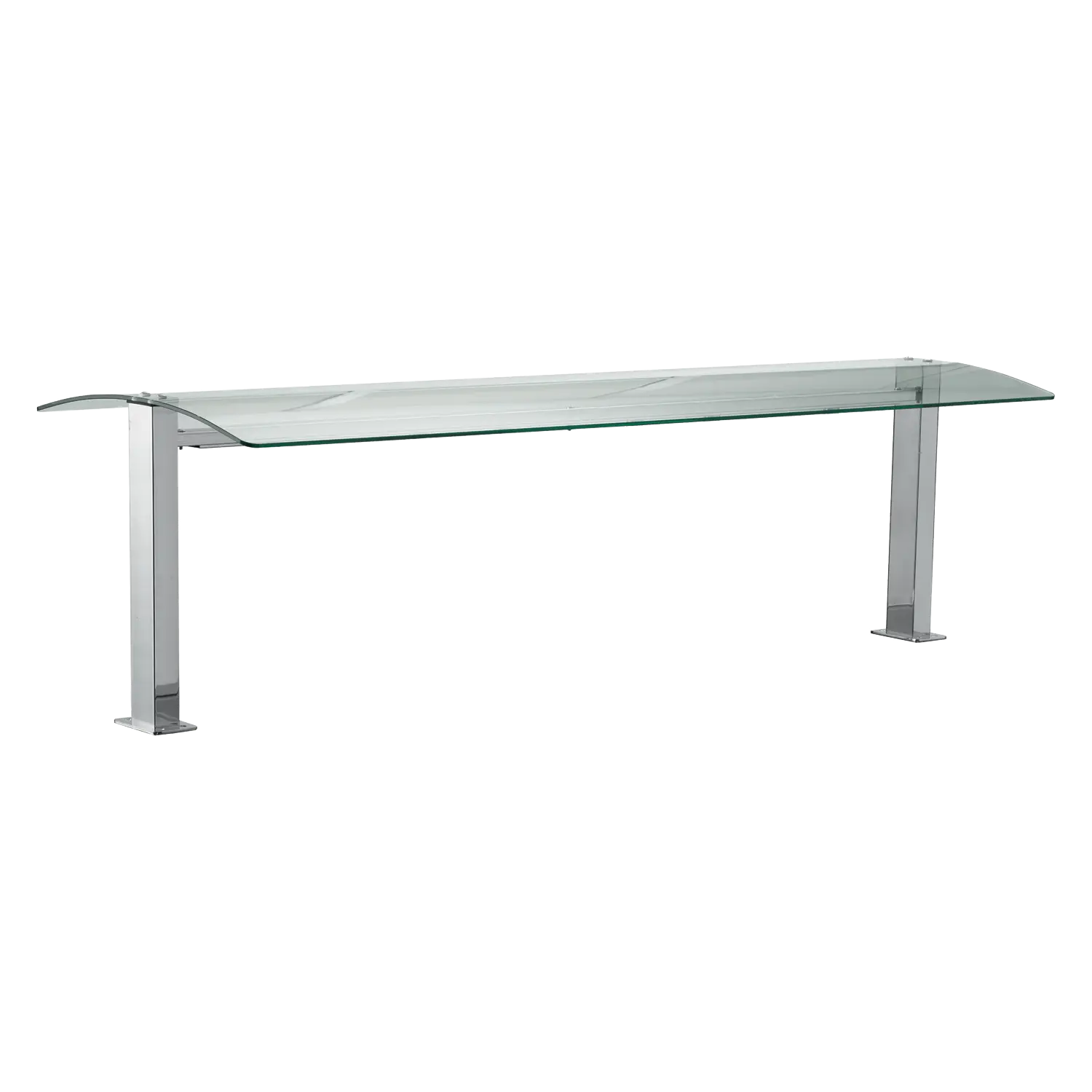 Überbau GN 2-1/1 LED Beleuchtung, abgerundetes Glas | RM – SOV LED+ 2