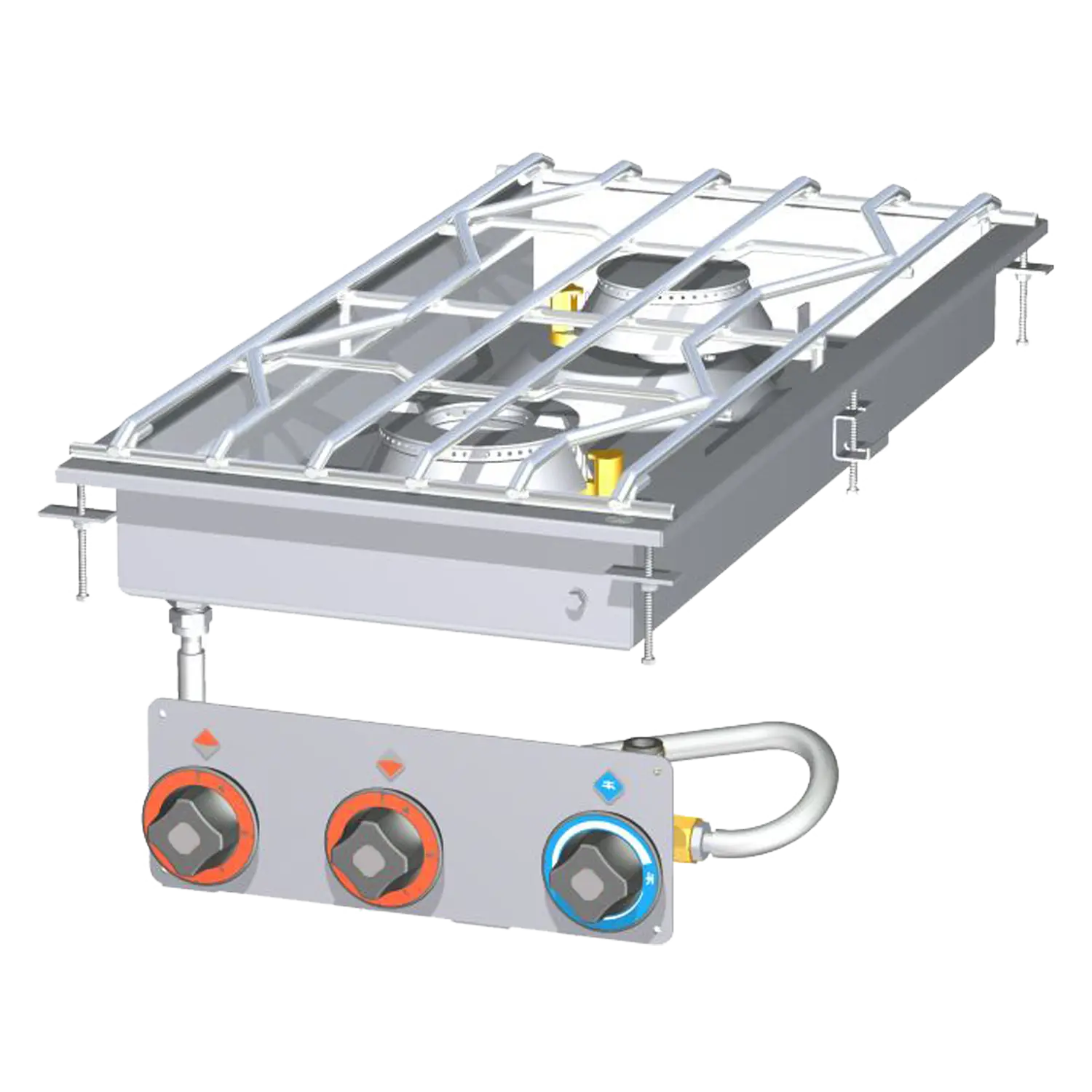 Herd Wasserbad Gas 2 Zonen | RM – PCAD-84G