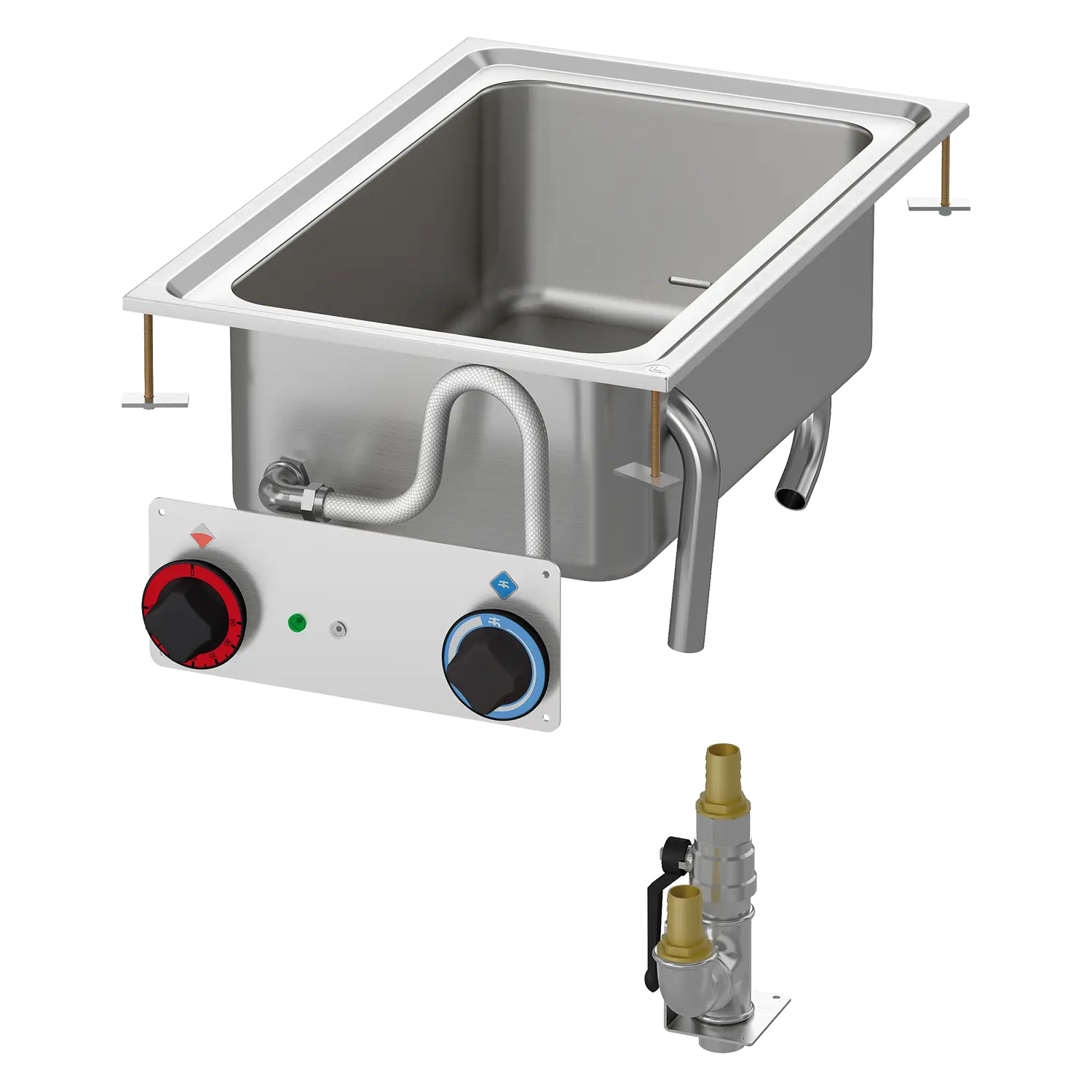 Bain Marie drop-in elektrisch GN 1/1 – 150 | RM – BMD-64 EM