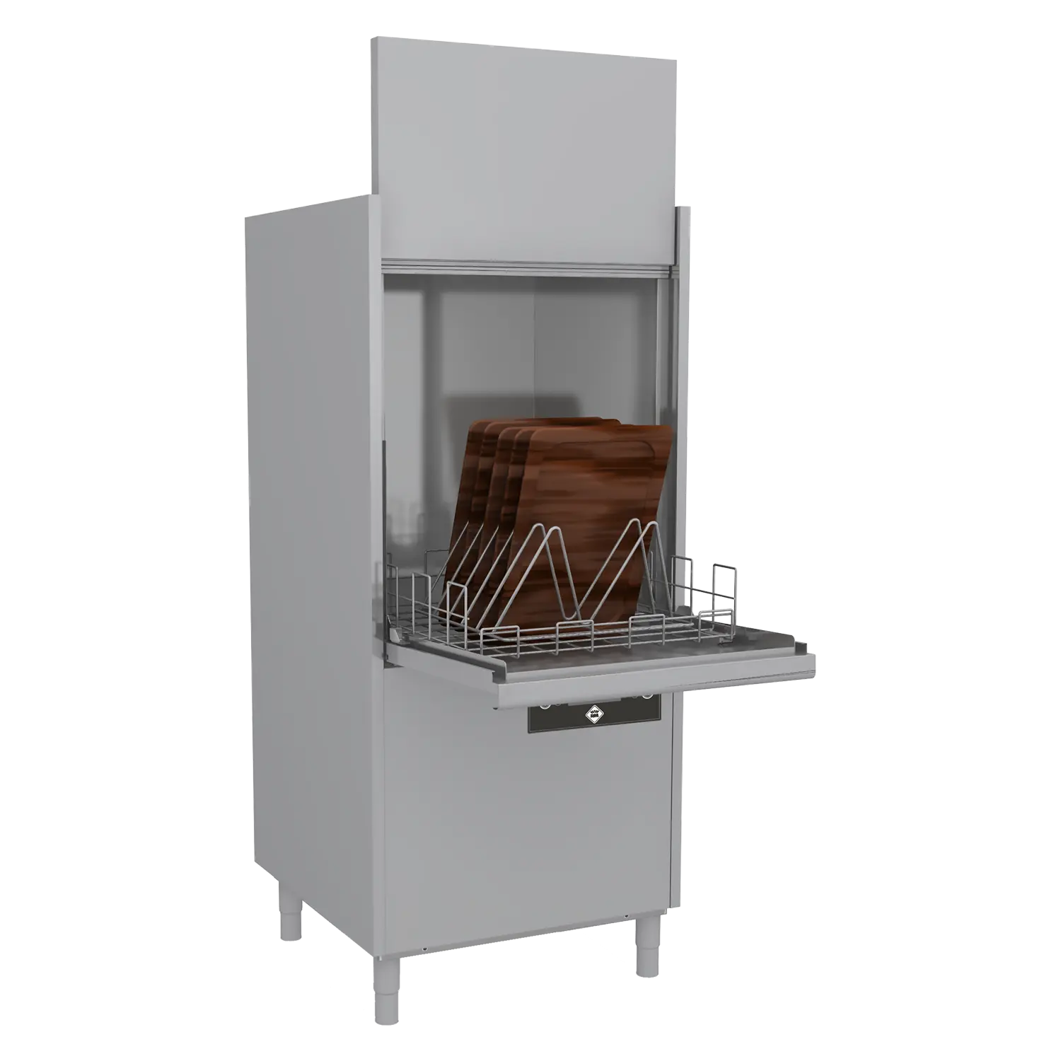 Topfspülmaschine doppelwandig mit Schmutzwasserpumpe 70×70 – 400 V | RM – S 202 P ABT