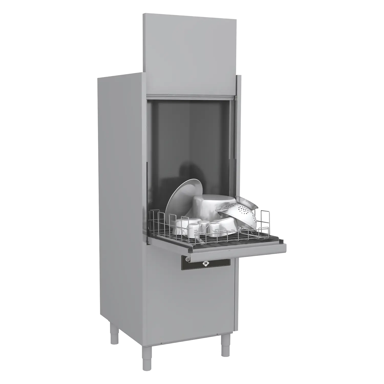 Topfspülmaschine doppelwandig mit Schmutzwasserpumpe 55×61 – 400 V | RM – S 157 P ABT