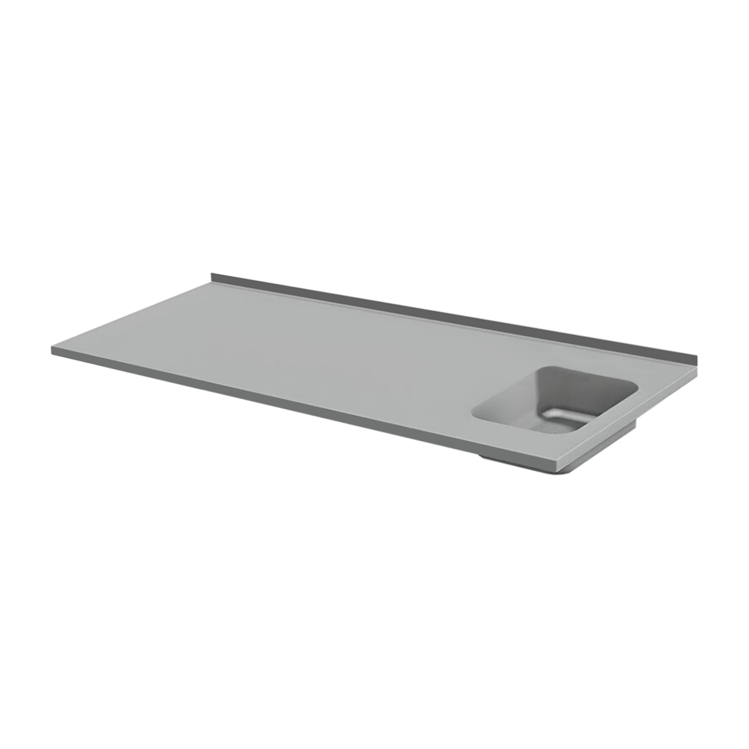 Platte für SCH/SM 3D mit Spülbecken und Rand | RM – SCH/SM 3 DSL