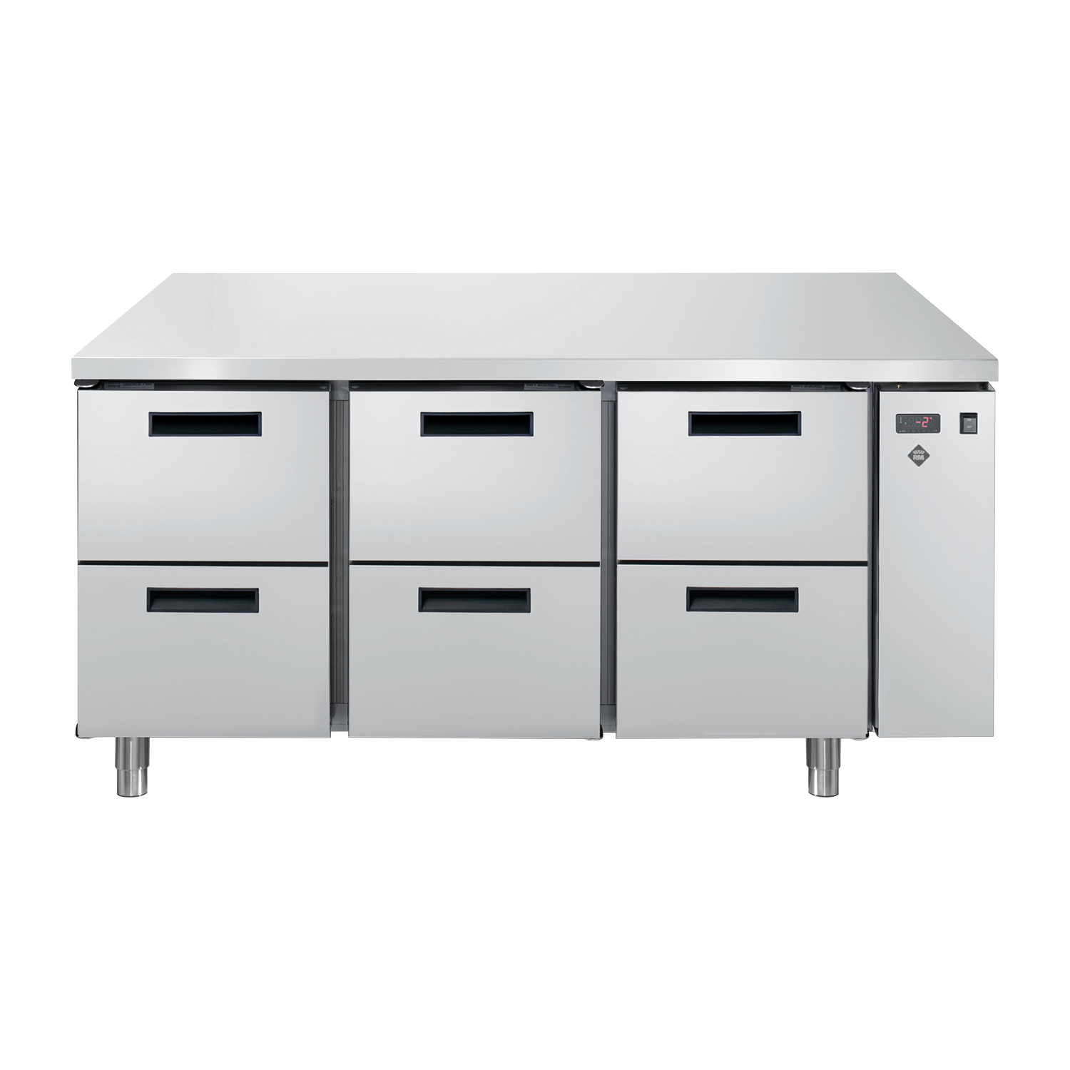 Gefrierunterbau elektrisch GN 1/1 Platte KIT 3×2 Schublade | RM – LNSF 703 2Z DKIT