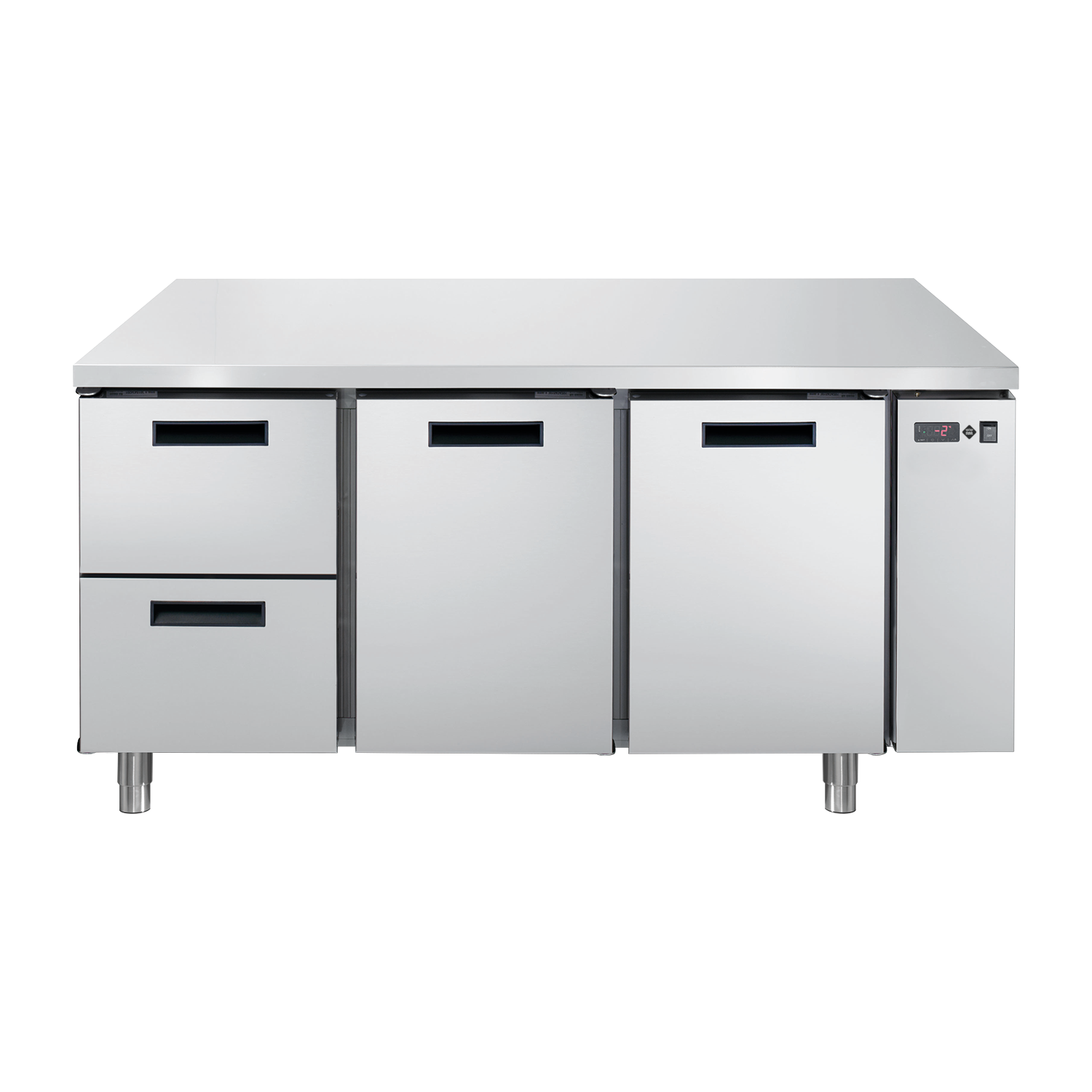 Gefrierunterbau elektrisch GN 1/1 Platte KIT 2×2+1 Schublade | RM – LNSF 703 2Z 1Z DKIT