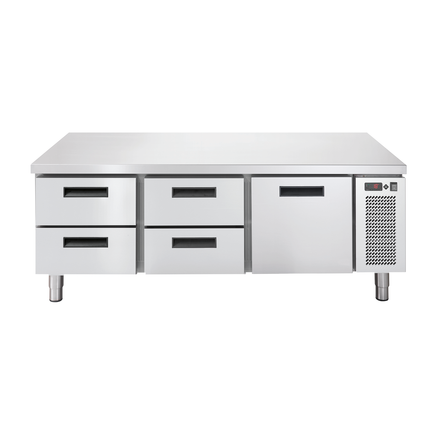 Kühlunterbau elektrisch GN 1/1 Platte KIT 2×2+1 Schublade | RM – LNSR 703 2Z 1Z DKIT