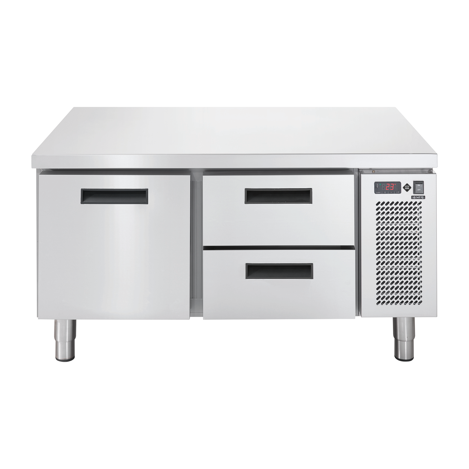Kühlunterbau elektrisch GN 1/1 Platte KIT 2×1+1 Schublade | RM – LNSR 702 2Z 1Z DKIT