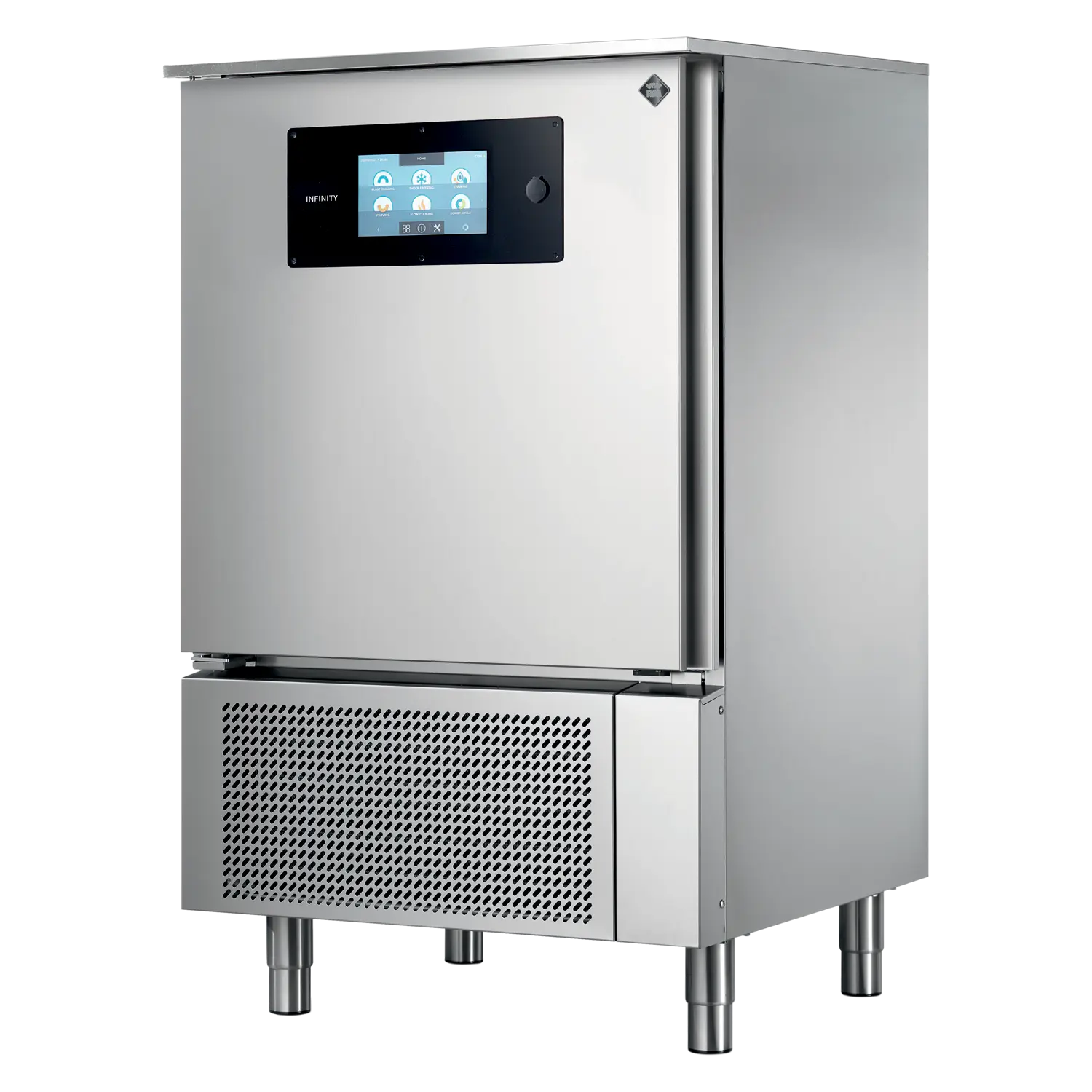 Schockfroster 8x GN 1/1 Touchdisplay Bedienfeld Edelstahl 230 V | RM – IS 0811