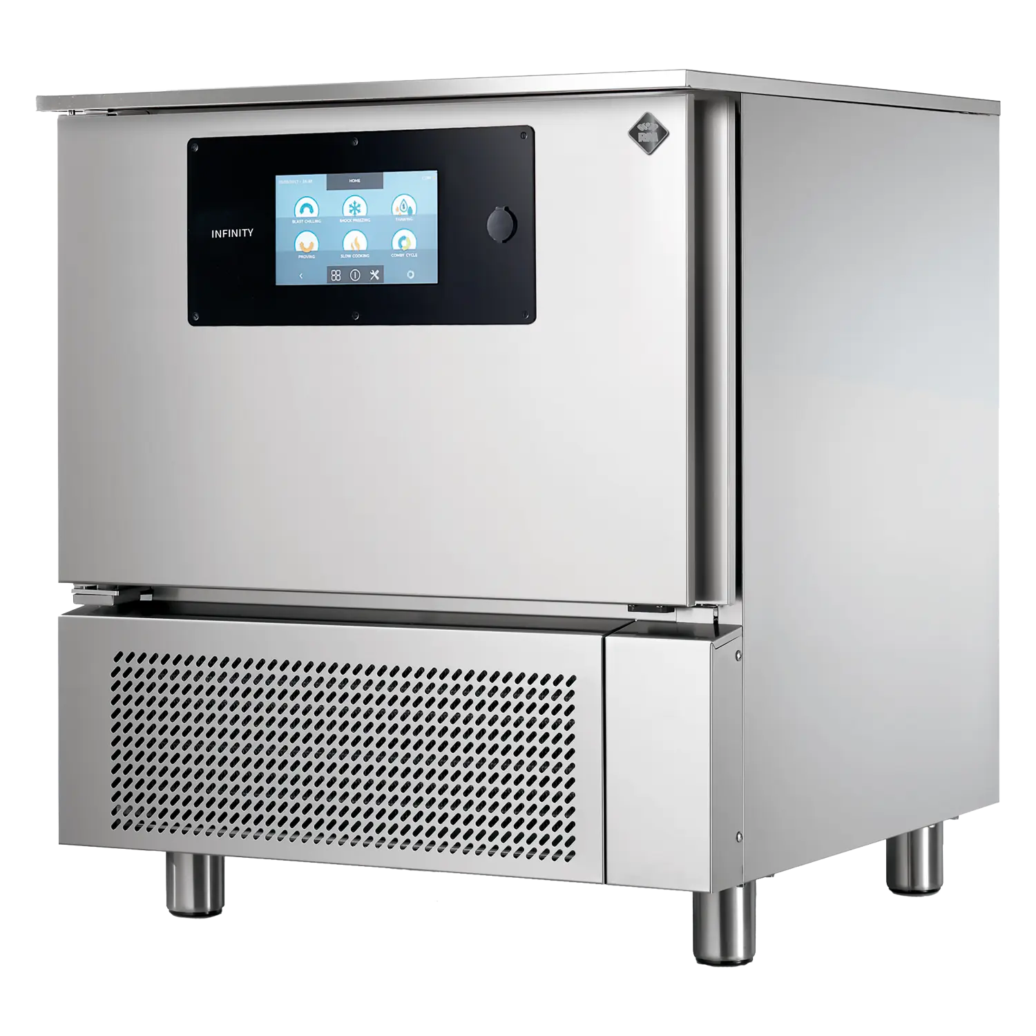 Schockfroster 5x GN 1/1 Touchdisplay Bedienfeld Edelstahl 230 V | RM – IS 0511