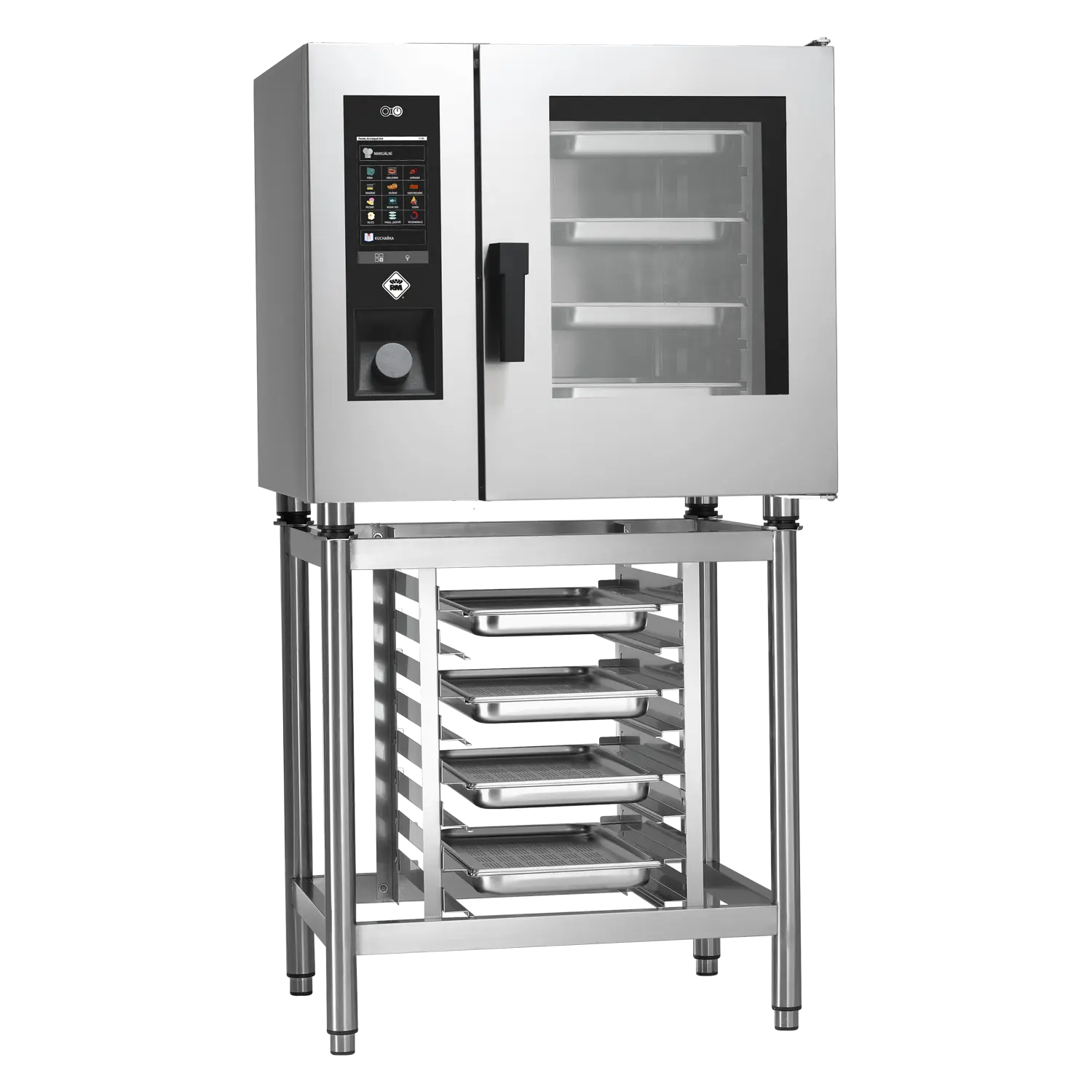 Kombidämpfer STEAMBOX elektrisch 6x GN 1/1, Touchdisplay Display, Einspritzung, automatisches Waschen | RM – STRD 0611 E